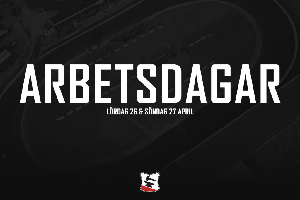 Arbetsdagar 26 & 27 april