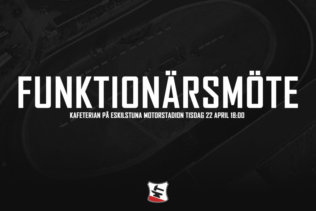 Funktionärsmöte 22/4