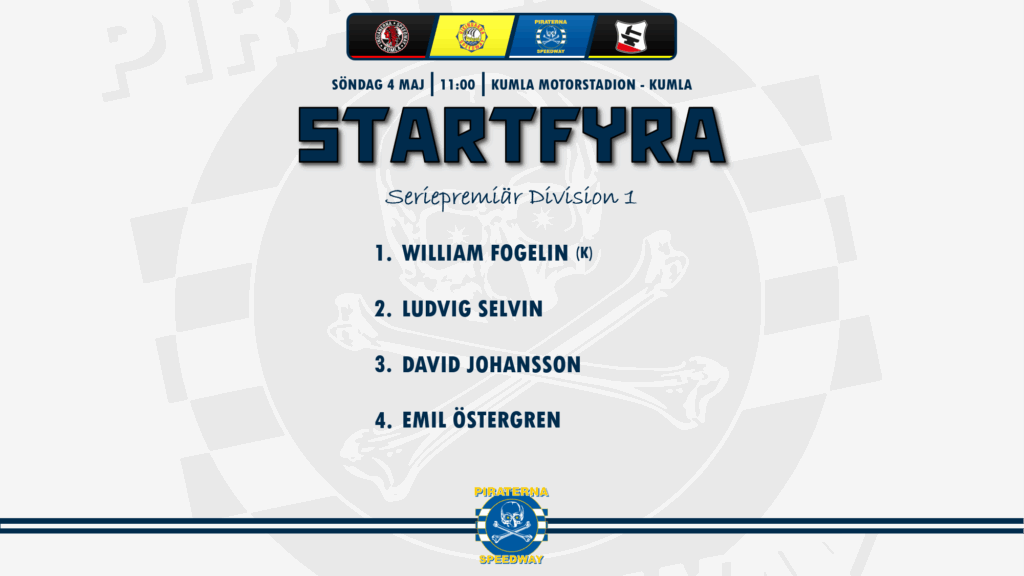 Seriepremiär för Division 1 laget